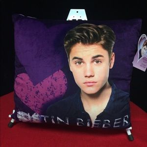 Justin Bieber pillow